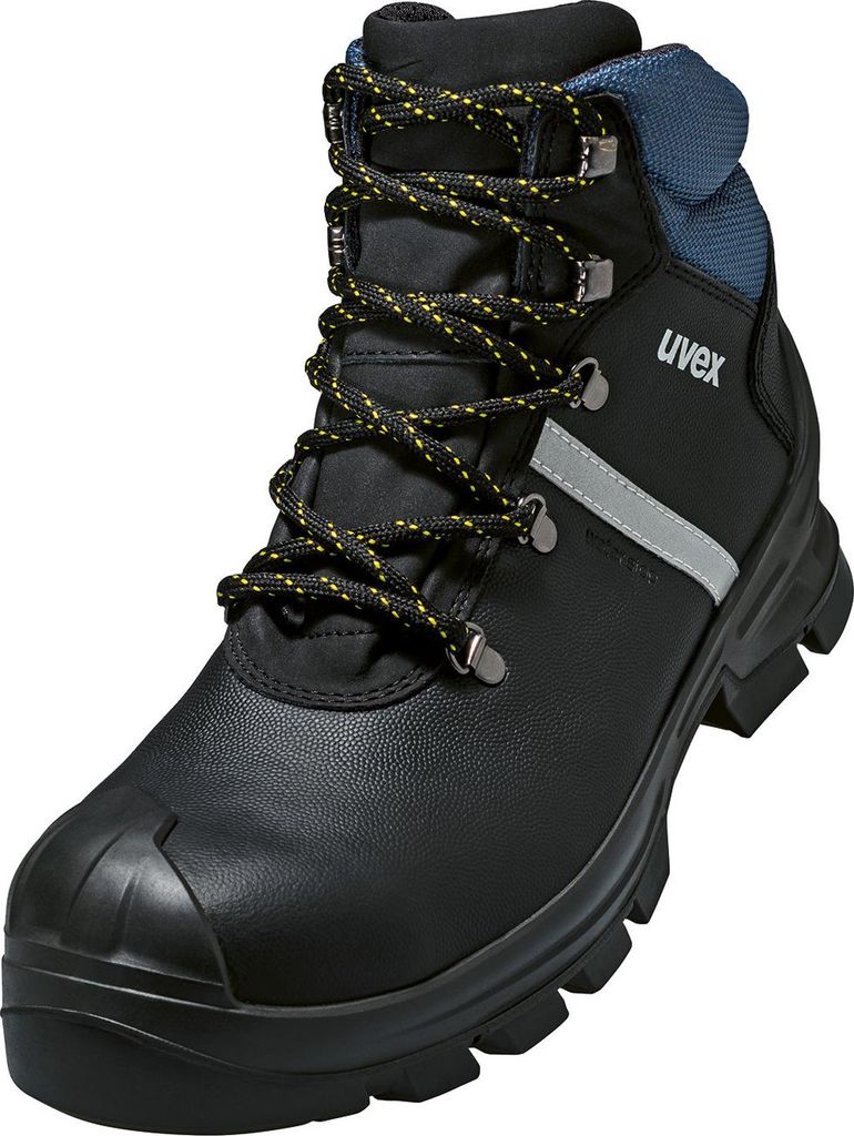 uvex 2 construction Stiefel S3 schwarz, blau Weite 11 Gr. 37