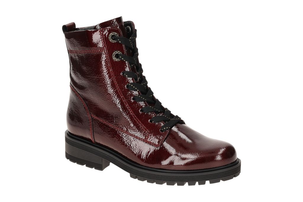 Gabor (0) Schnürstiefeletten Damen 31393031373537 Rot 37 EU