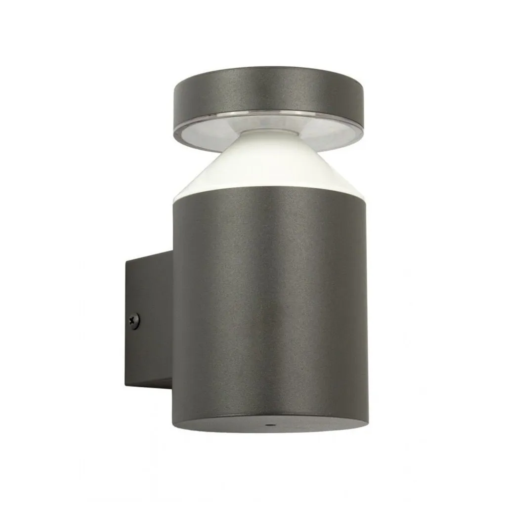Applique LED extérieure 6W étanche IP44 SU-MA DL-K100 en aluminium gris