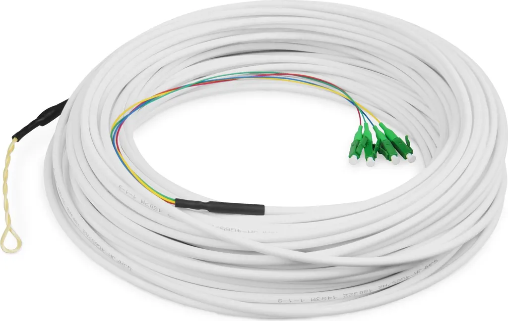 Cavo FTTH Digitus DK-3904LCA-50: 4 Fibre LC/APC 50m per Professionisti