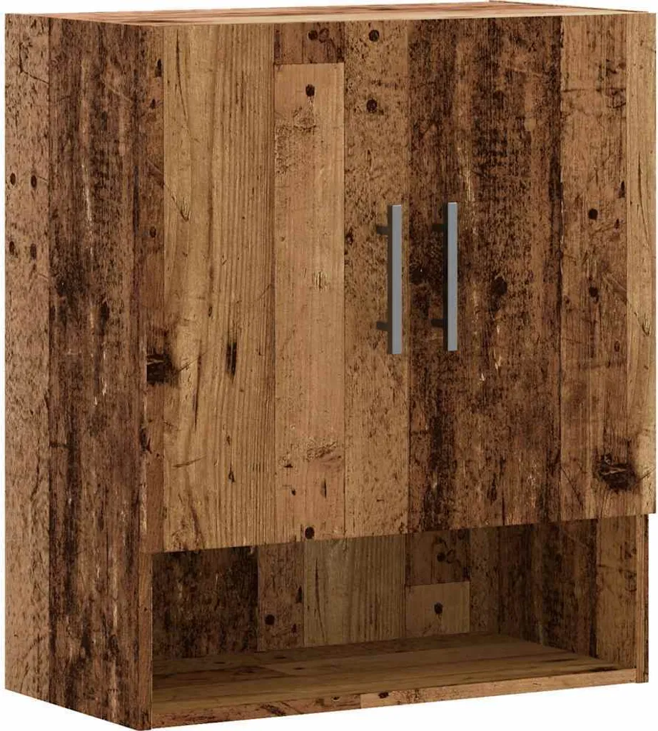 SYFAX™ Armadietto a Muro Legno Antico 60x31x70 cm in Truciolato