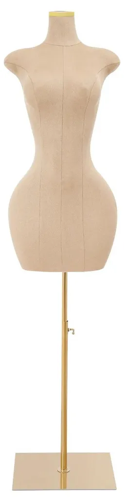 Mannequin de vitrine femme torse de couture ajustable coloris vert