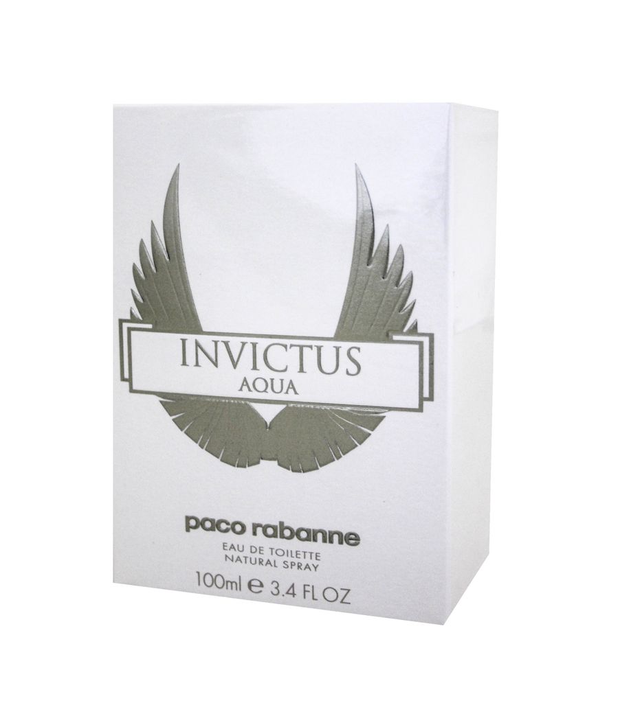 Paco Rabanne Invictus Aqua Eau de Toilette Herren 100 ml
