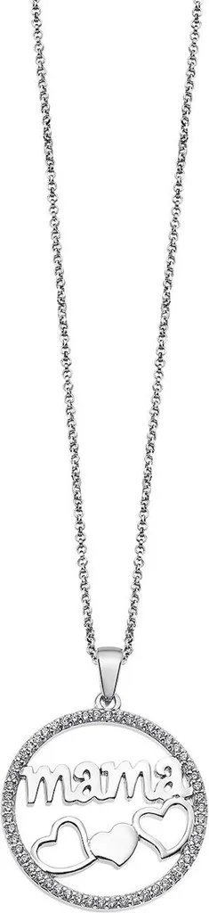 Lotus Silver LP1809-1-1 Collier Femme Argent 925 Mother's Love Chic