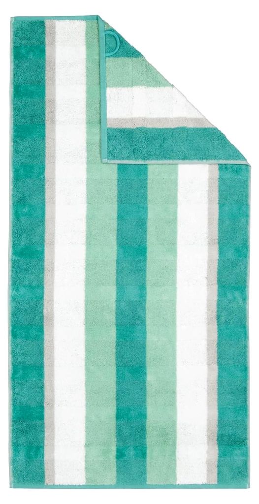 Handtücher Noblesse Stripe smaragd - 44