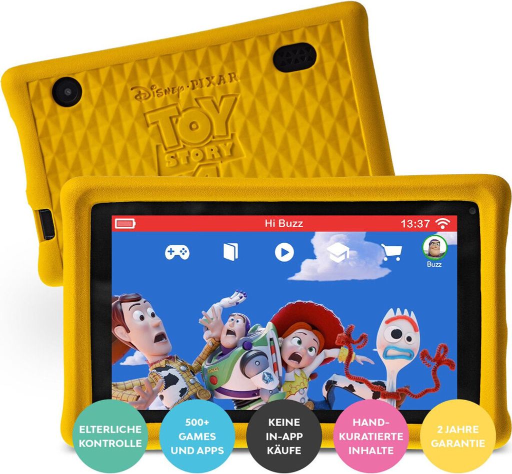 Pebble Gear™ Toy Story 4 Kinder-Tablet (7 Zoll), über 500 Produktbild 19