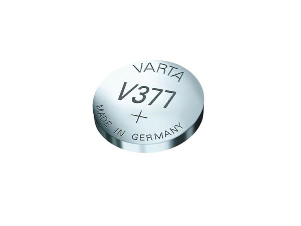 Knopfzelle Uhr Batterie Uhrenbatterie Varta V377 SR66 Produktbild 4
