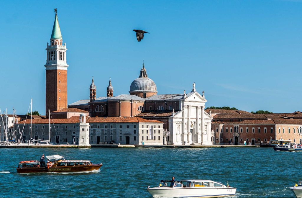 hansepuzzle 41767 - Venedig Puzzle, 500 Teile, Orte, 46,0 x 30,0cm mit hochwertiger Aufbewahrung, Kartonbox und wiederverschließbarem Beutel