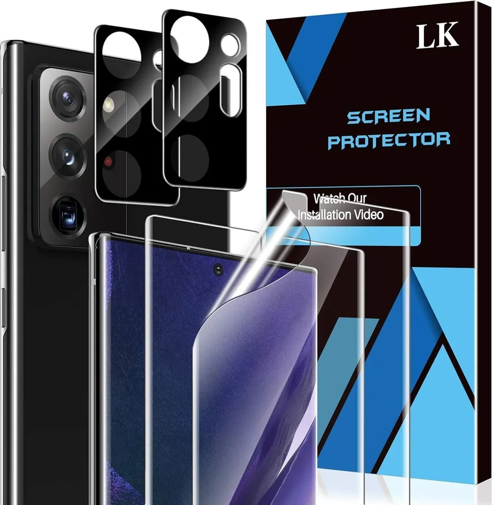 Pellicola protettiva Samsung Galaxy Note 20 Ultra Camera Fingerprint Soft TPU Full Cover