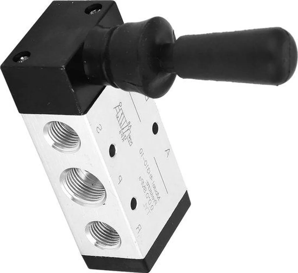 Vanne pneumatique Push-Pull 5 voies 2 positions PT 3/8 robuste 4H310