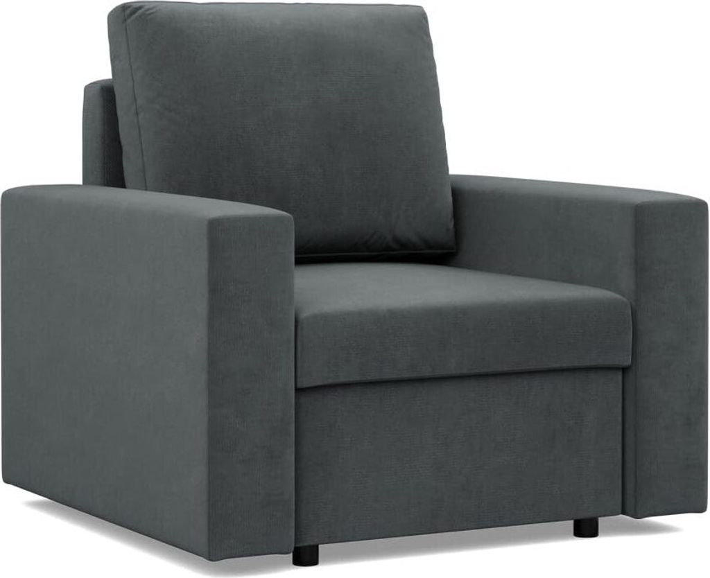 Loungesessel für das Wohnzimmer NEO, Dunkelgrau