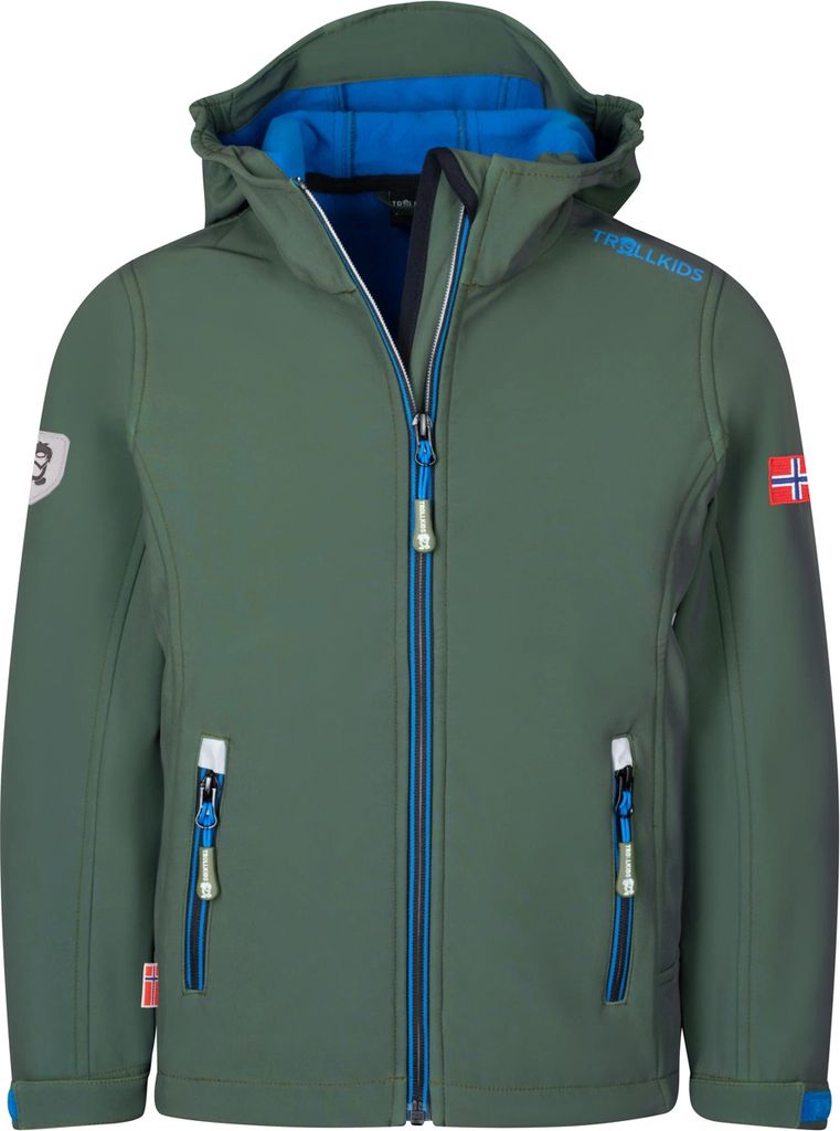Trollkids Jungen Jacke Grün 161-348 Grösse 110