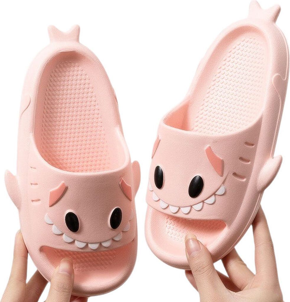 Damen Badelatschen, Slipper Gummi Jungen Mädchen Badeschuhe Rosa, Gr. 40/41