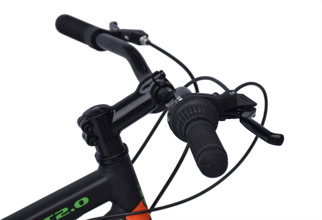 WYNN Fatbike 26 Zoll FAT2.0 schwarz-orange Rahmenhöhe 46 cm Produktbild 4