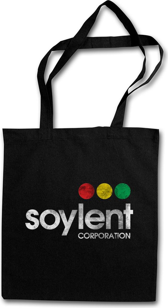 Urban Backwoods Soylent Corporation, Stofftasche, Farbe: Schwarz