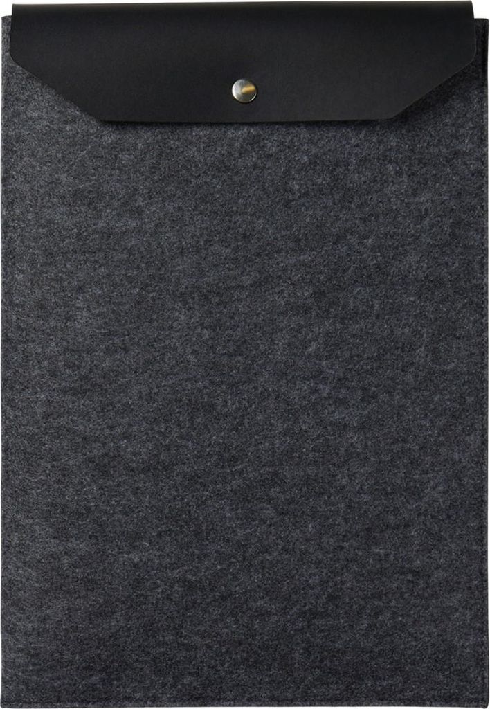 Vinga - "Albon" Laptop-Hülle, Recycelter Filz XD1255 (0,7 cm x 25 cm x 35,5 cm) (Schwarz)