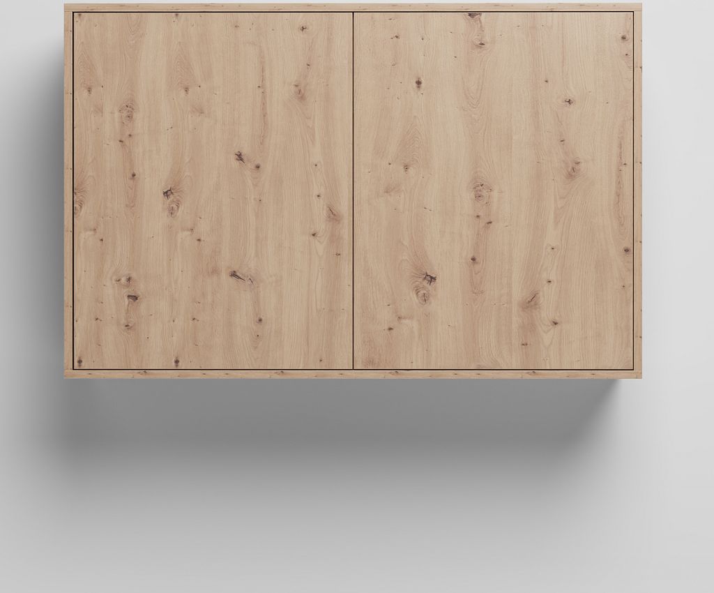 SMARTBett Hängeschrank zu 90 & 120 Schrankbetten Horizontal Standard Wildeiche Wildeiche