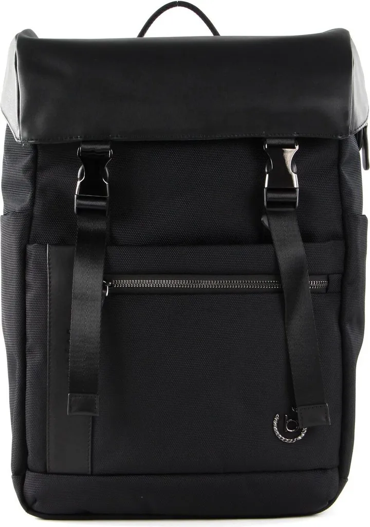 Backpack Bugatti Nero - Zaino Leggero e Robusto per Uomo e Donna - 1