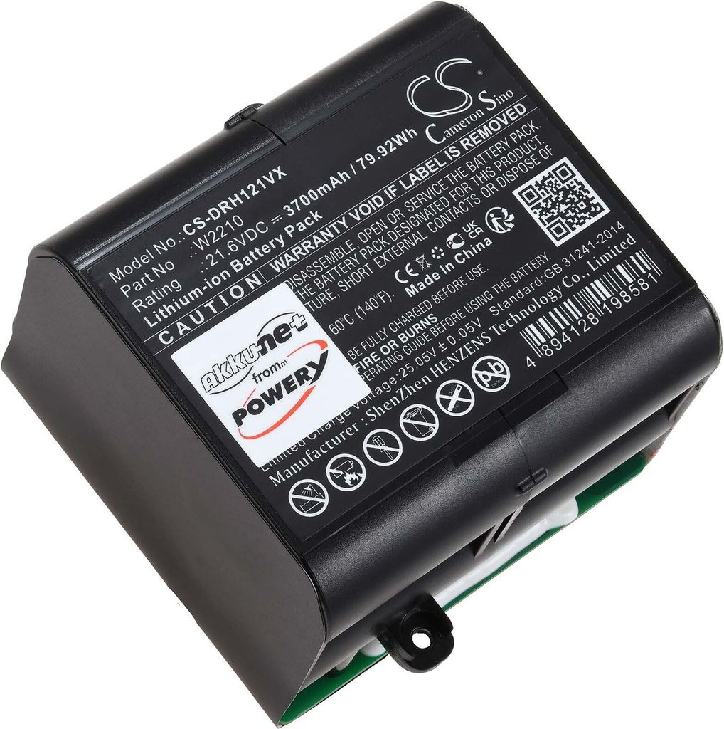 Akku passend für Hand-Staubsauger Dreame H12 H12 Pro Typ W2210