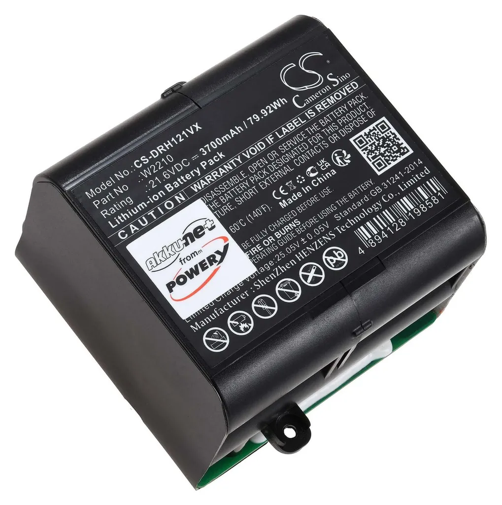 Batterie de Rechange Lithium pour Aspirateur Dreame H13 Pro et Pro Plus