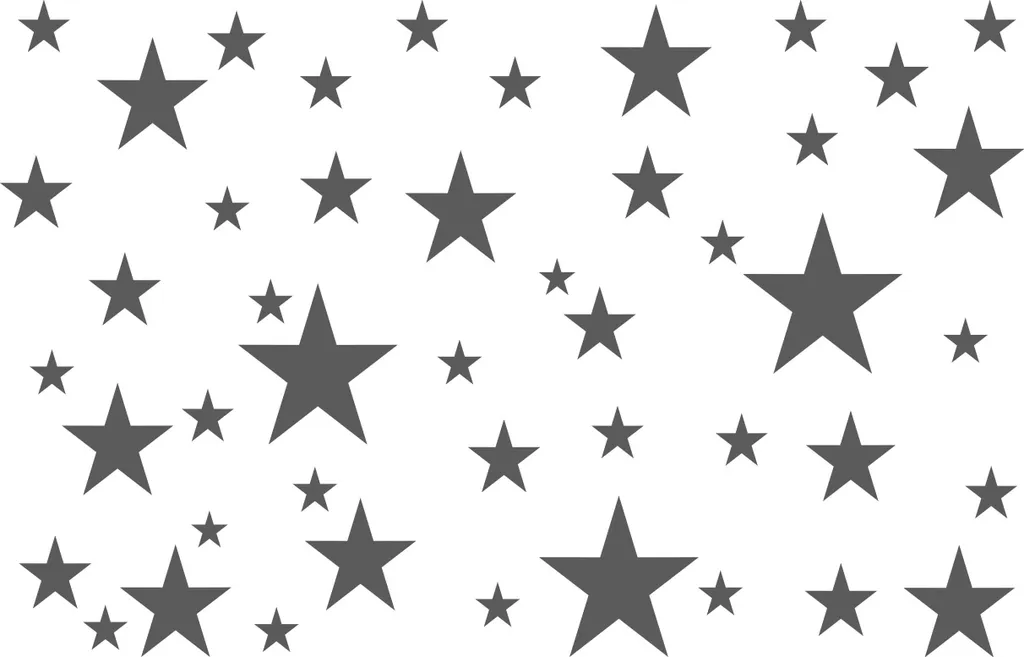 Stelle Adesive per Muro Bambini - Set Decorativo Atossico e Sicuro
