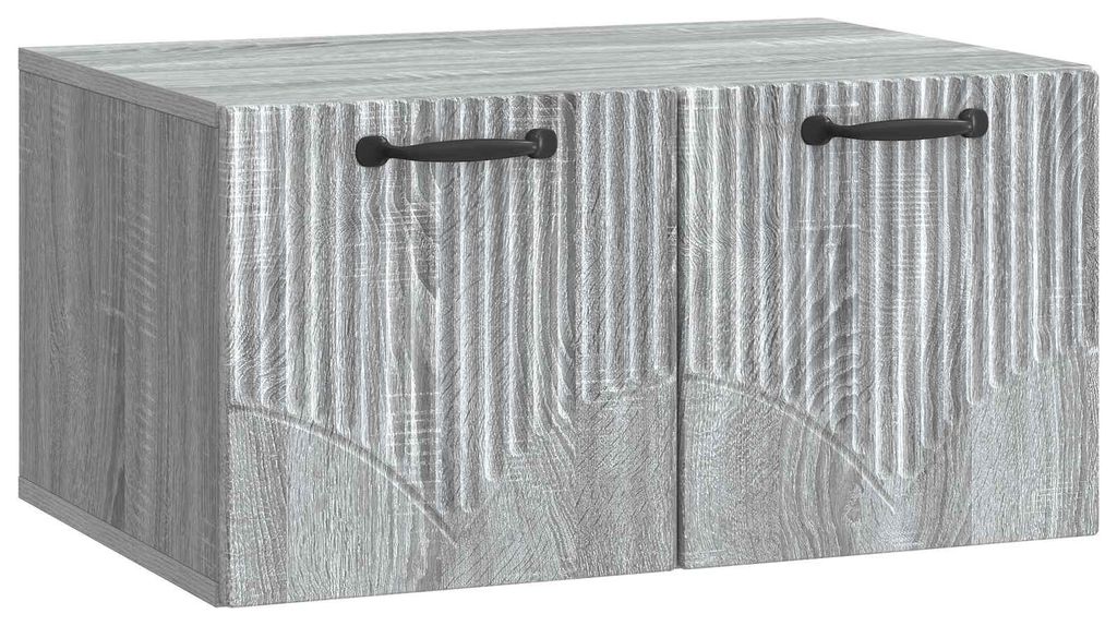 Maison Exclusive - Wandmontierter TV-Schrank Graues Sonoma 59,5 x 41 x 30 cm
