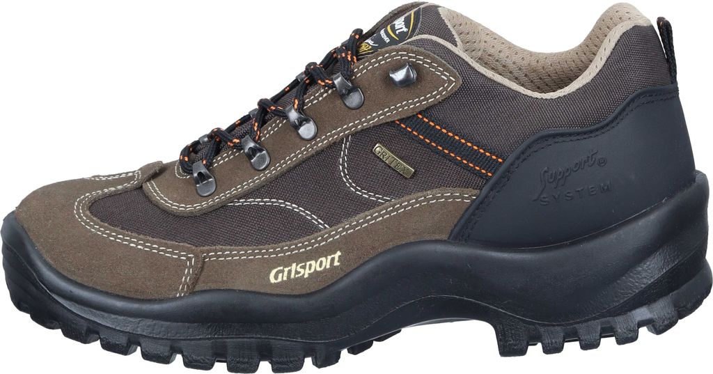 Grisport Outdoor Halbschuh Schnürer braun kombi, Neutral EU:36 EU