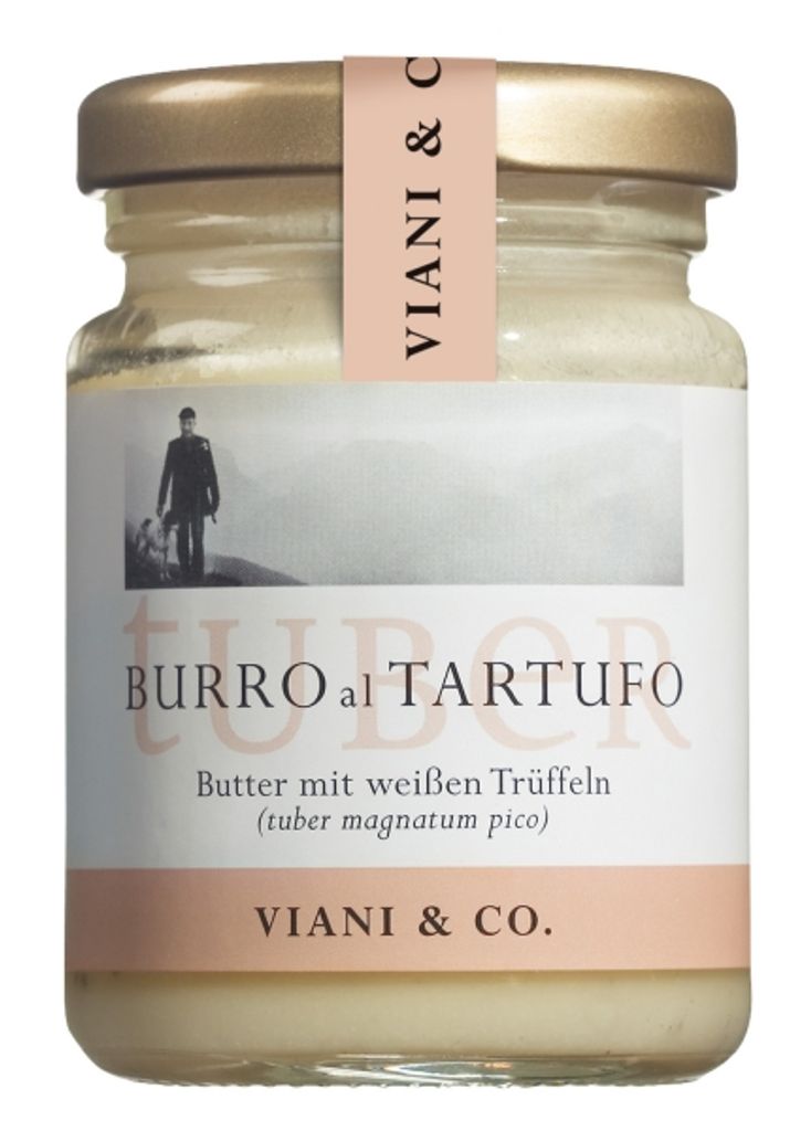 Feinste Trüffelbutter mit weißem Alba-Trüffel – aromatische Produktbild 