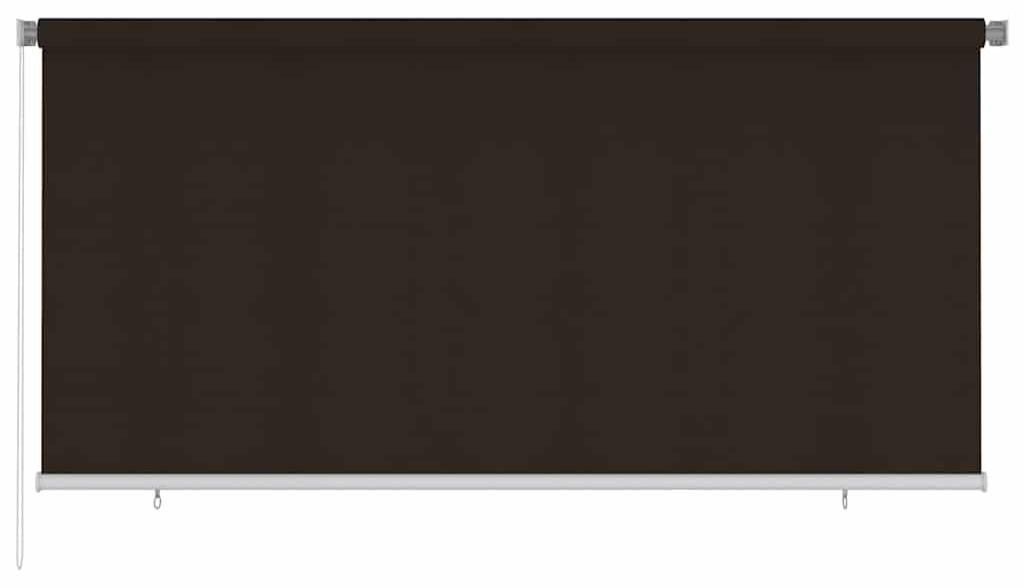 Store extérieur vidaXL 300 x 140 cm, marron, en PEHD Image du produit 
