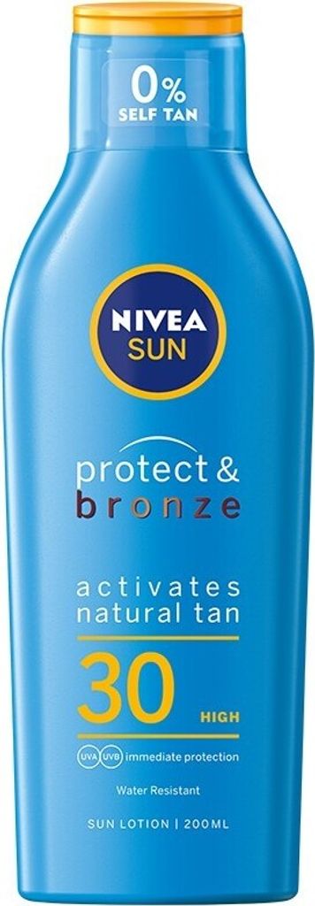 Nivea Sun Protect & Bronze Sun Lotion SPF30 pro aktivaci Obrázek produktu 