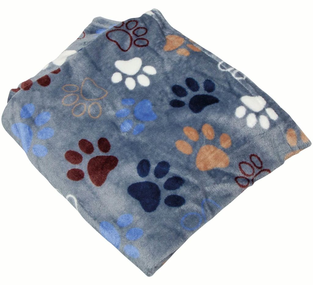 Plaid Nobby Fleece "LISSI" Classic dunkelgrau ; L x B : 100 Image du produit 