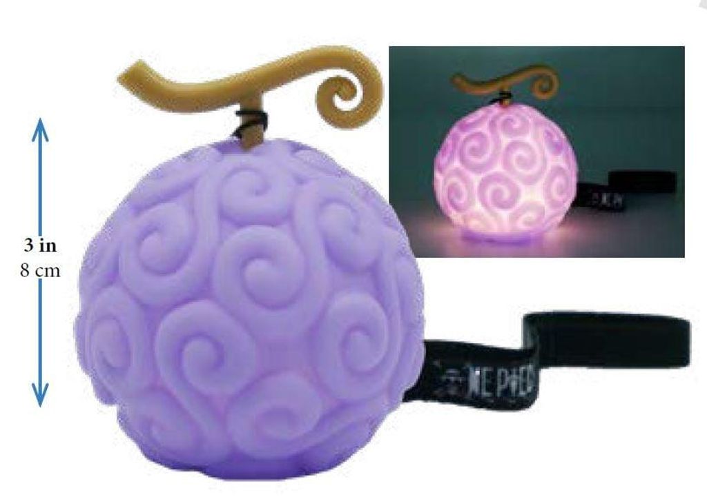 Miniature lumineuse One Piece Devil Fruit 8 cm Image du produit 