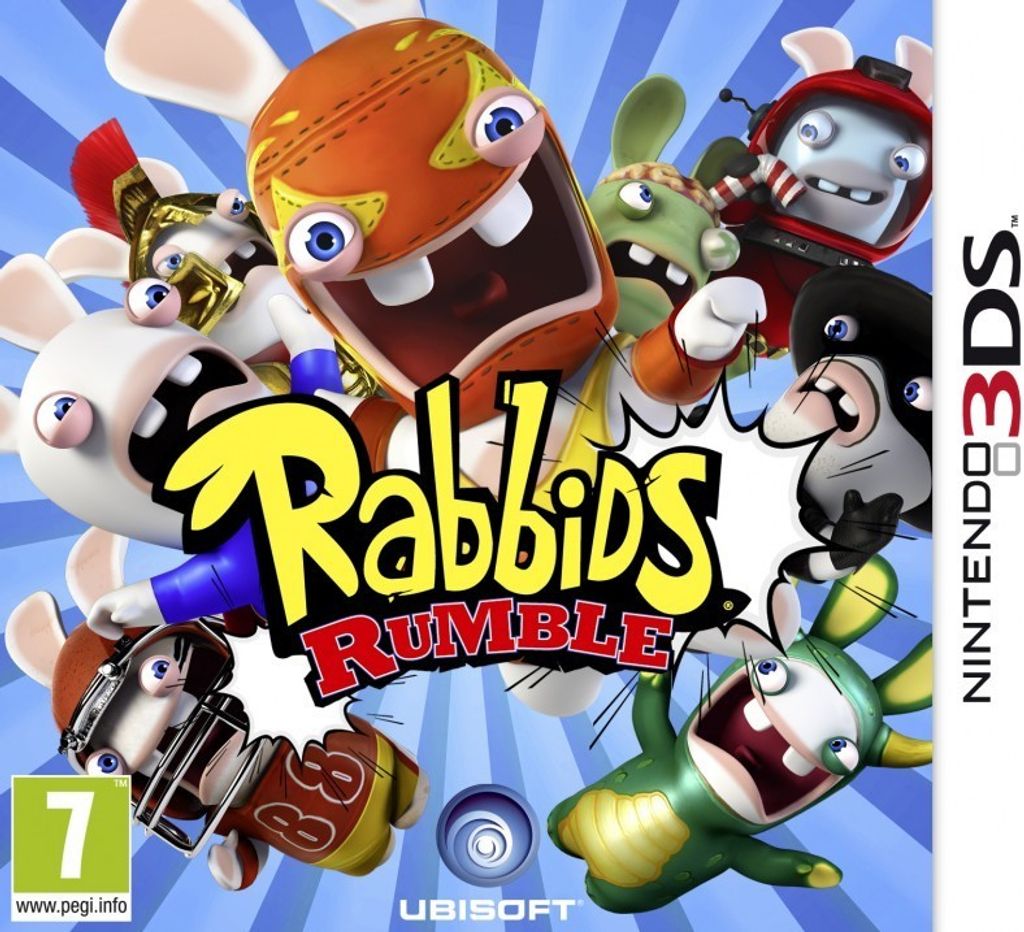 Ubisoft Rabbids Rumble, Nintendo 3DS, Aktion, E10+ (Jeder Produktbild 