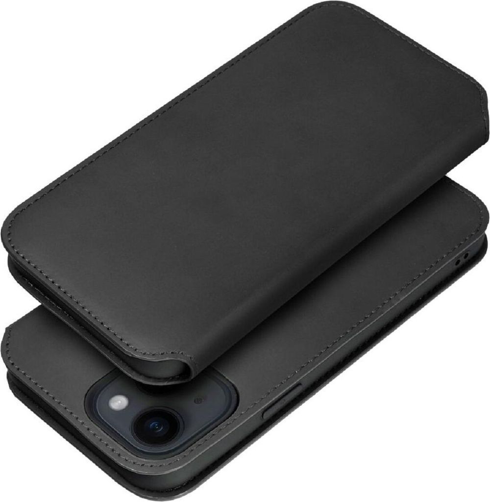 Smartphonehülle Handyhülle Klapphülle Schutzhülle mit Magnetverschluss und Innenfach kompatibel mit iPhone 17 Pro Max Schwarz