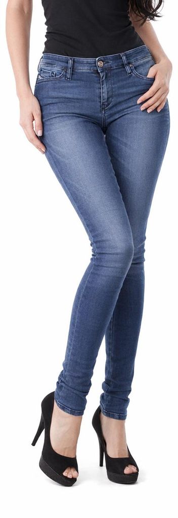 Diesel Skinzee 0RY61 Stretch Damen Jeans Hose Skinny