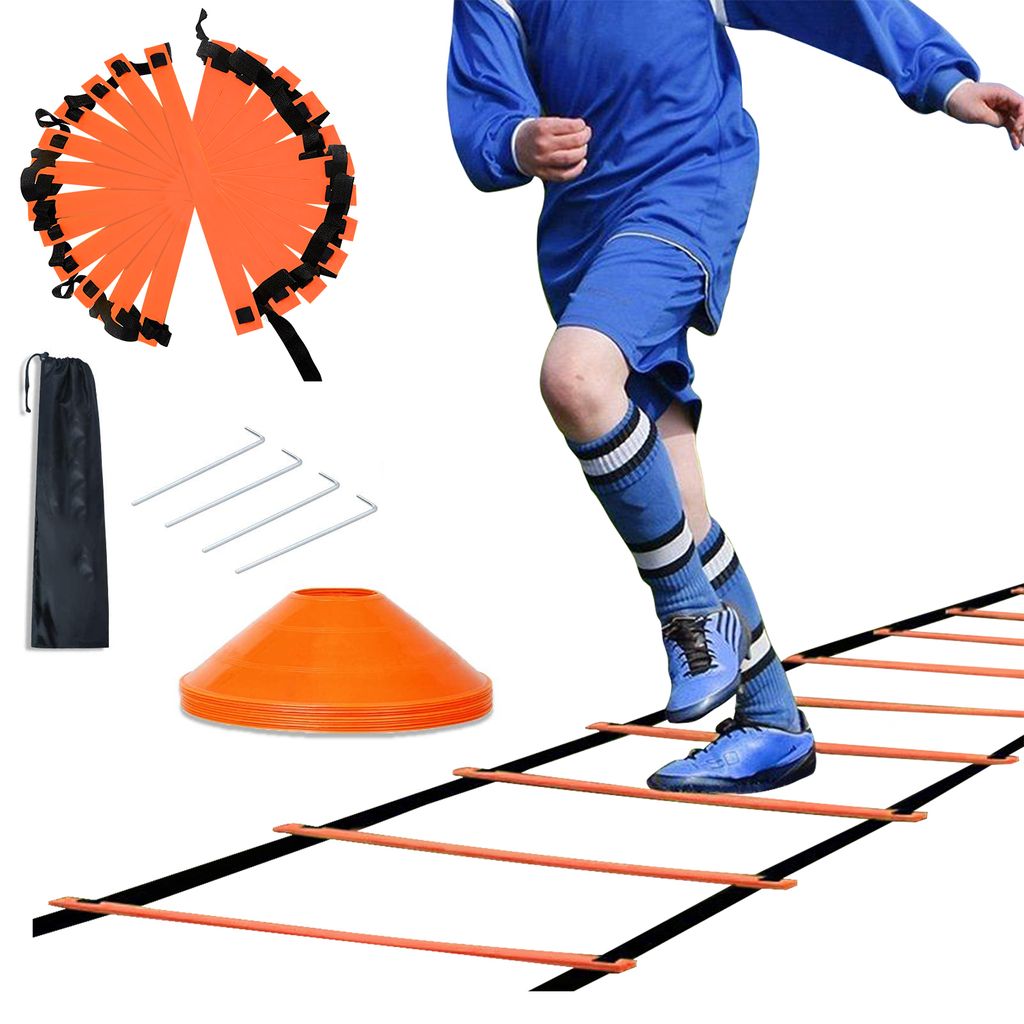 Koordinationsleiter Kind Fußball Agility Leiter Fussball Training Speed Ladder 