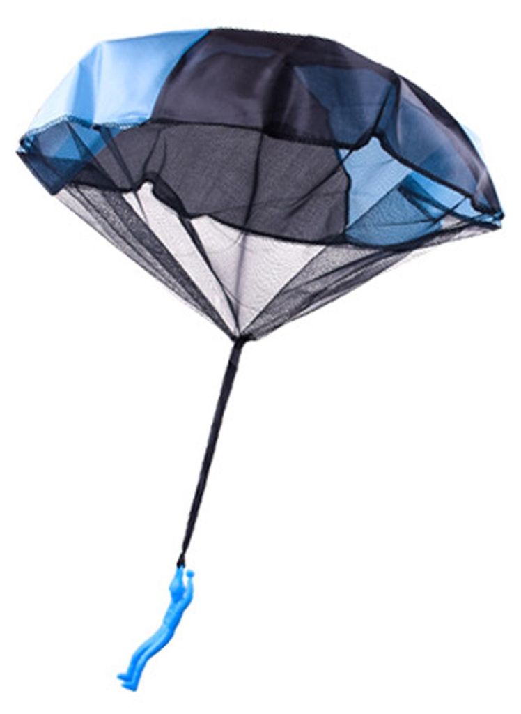 Parasailing-Spielzeug, verhedderungsfrei, leuchtende Farben, Festivalgeschenk, Kinder-Handwurf-Parasailing-Spielzeug mit Soldatenfigur für draußen