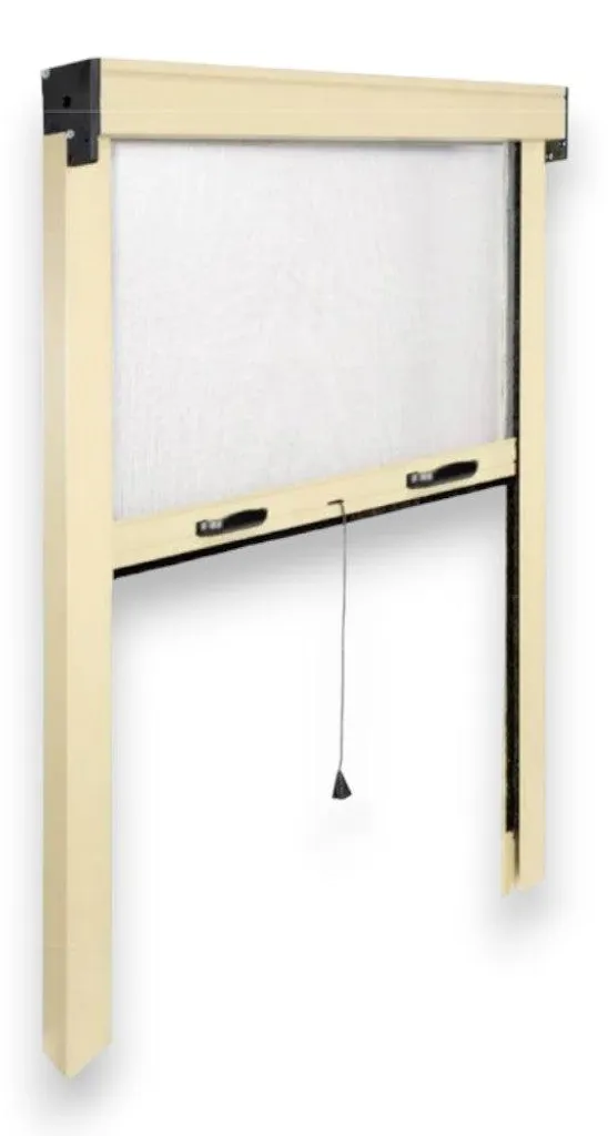 Moustiquaire enroulable 80 x 160 cm : protection été pour fenêtre