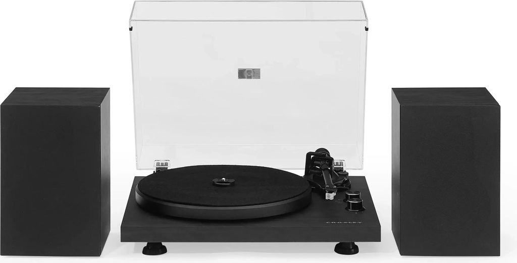 Crosley C62 Bluetooth Plattenspieler in Schwarz