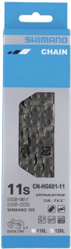 SHIMANO CN-HG601-11 GRX Schaltungskette, 126 Glieder, Produktbild
