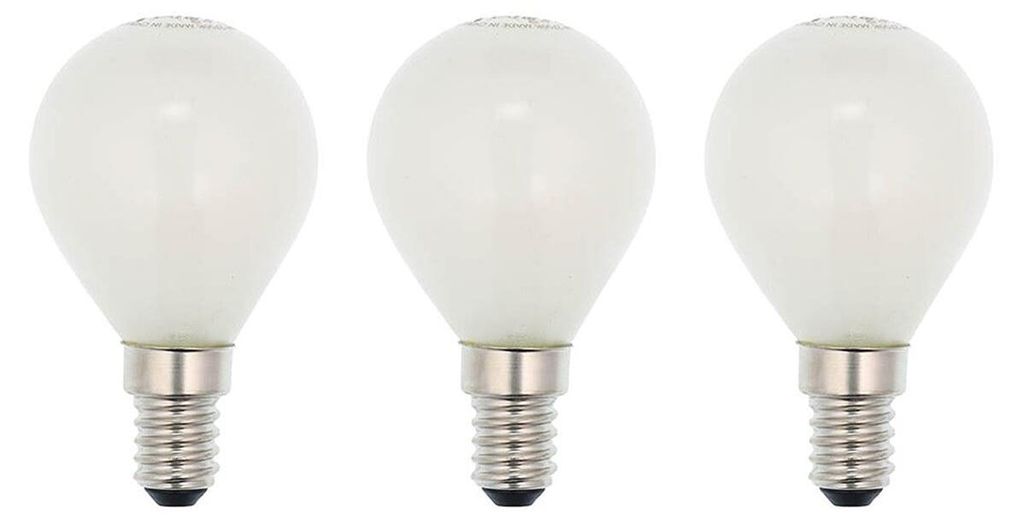 VITO E14 LED Filamentlampe G45 4W 424lm 2700K 240V 45mm 3 Stück