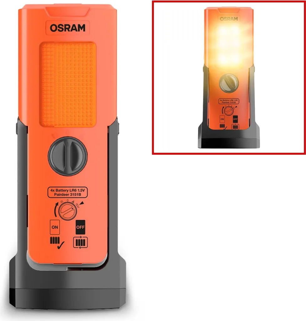 Baladeuse de garage OSRAM LEDSL103 avec éclairage LED multidirectionnel