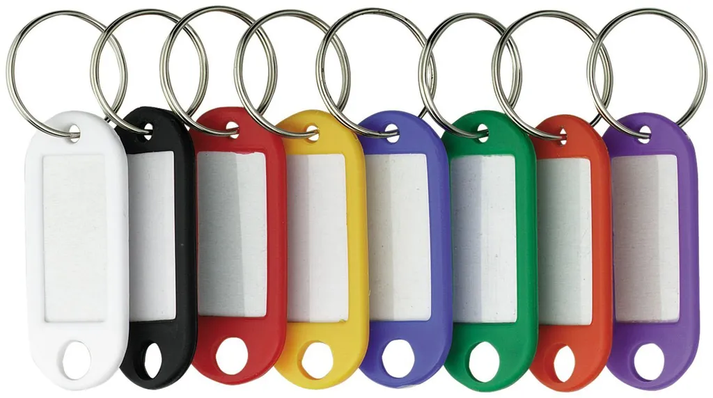 Ne Perdez Plus vos Clés : Pack 200 Porte-clés WEDO avec Étiquettes PVC