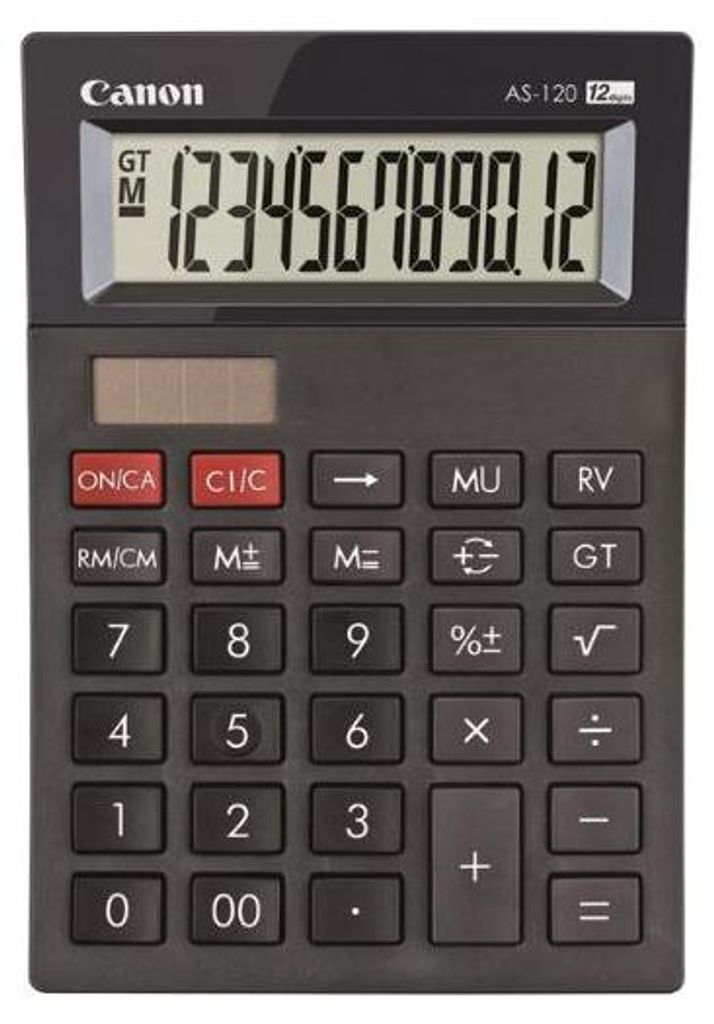 Calculatrice Canon As-120 Ii Emea Hb 12 Chiff Image du produit 
