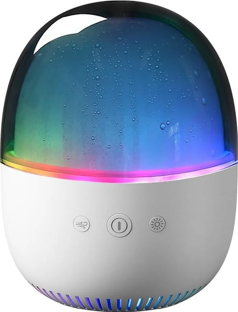 Diffuseur d'arômes à ultrasons 300ml et veilleuse LED Blanc multifonction