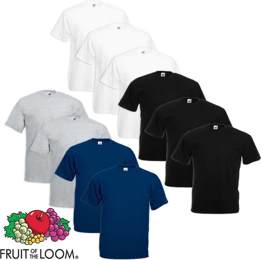 Fruit of the Loom tričko Valueweight Large Size 10 ks Obrázek produktu 