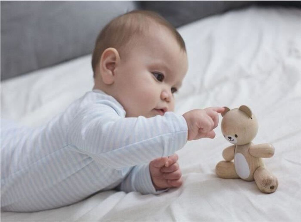 PLAN TOYS Gegliederter Teddybär