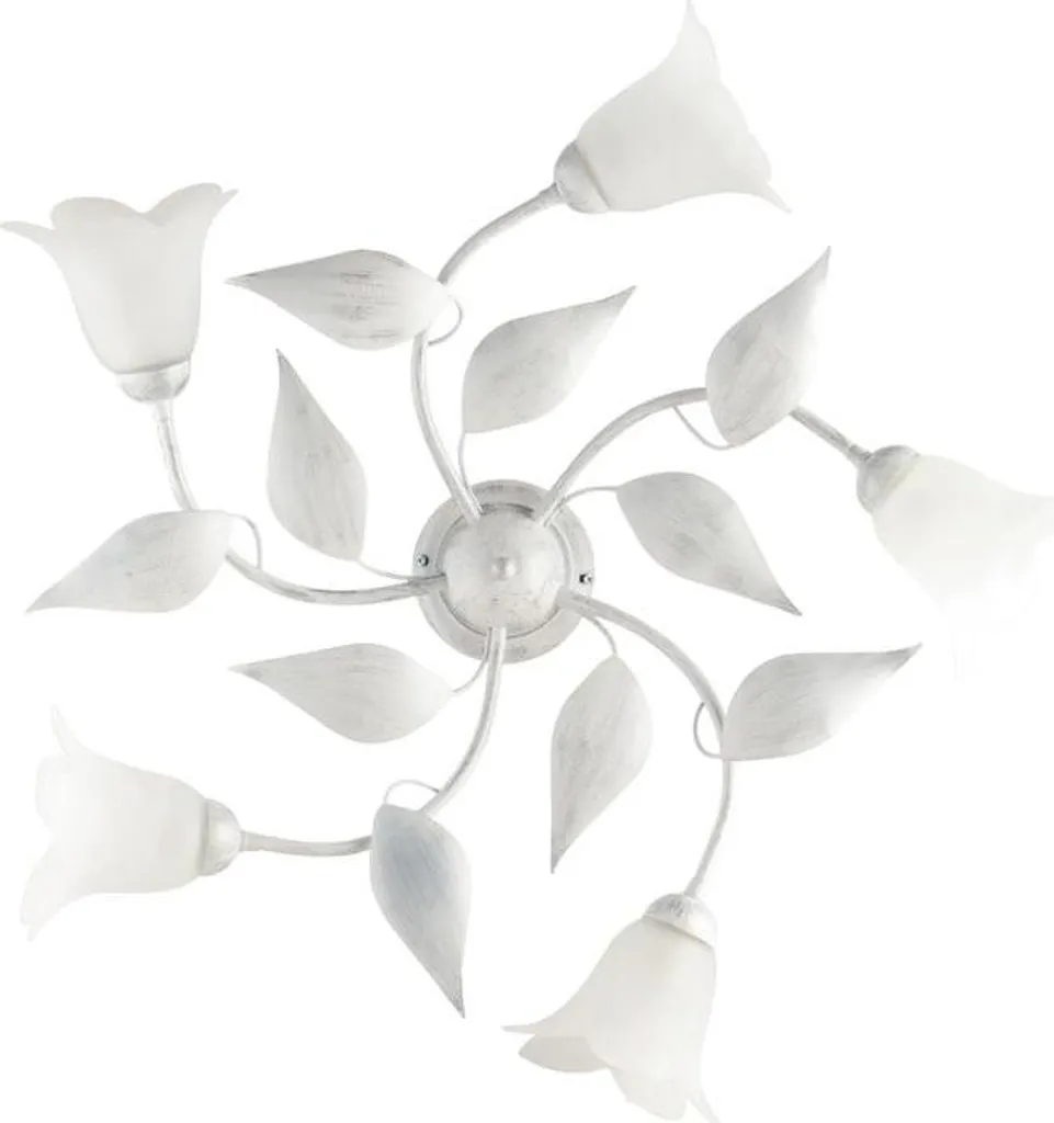 Luminaire de salon Olga plafonnier 5 lumières pour éclairage diffuse