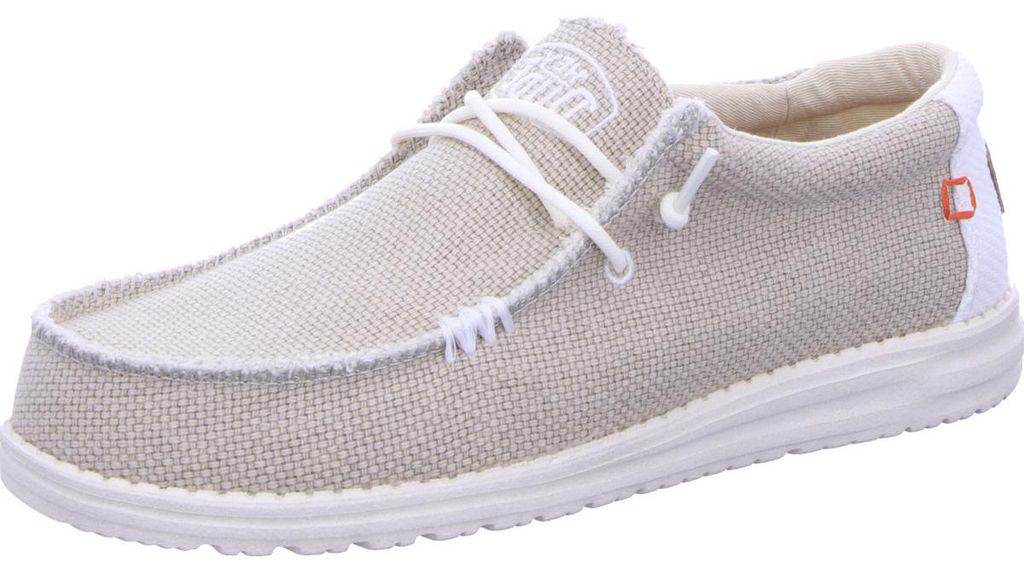 Hey Dude Uni Wally Braided Freizeitschuh off white 44 Produktbild 