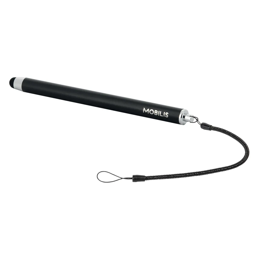 Mobilis 001054: Stilo Capacitivo Professionale in Metallo Nero - 2